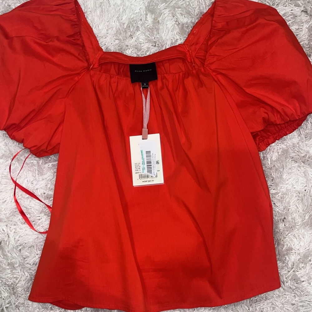 Puff Sleeve Women's Top